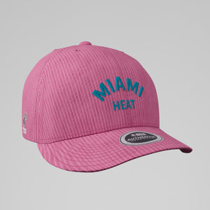 NBA Acid Washed Fabric Structured Cap - Miami Heat
