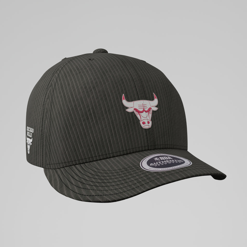 NBA Acid Washed Fabric Unstructured Cap - Chicago Bulls