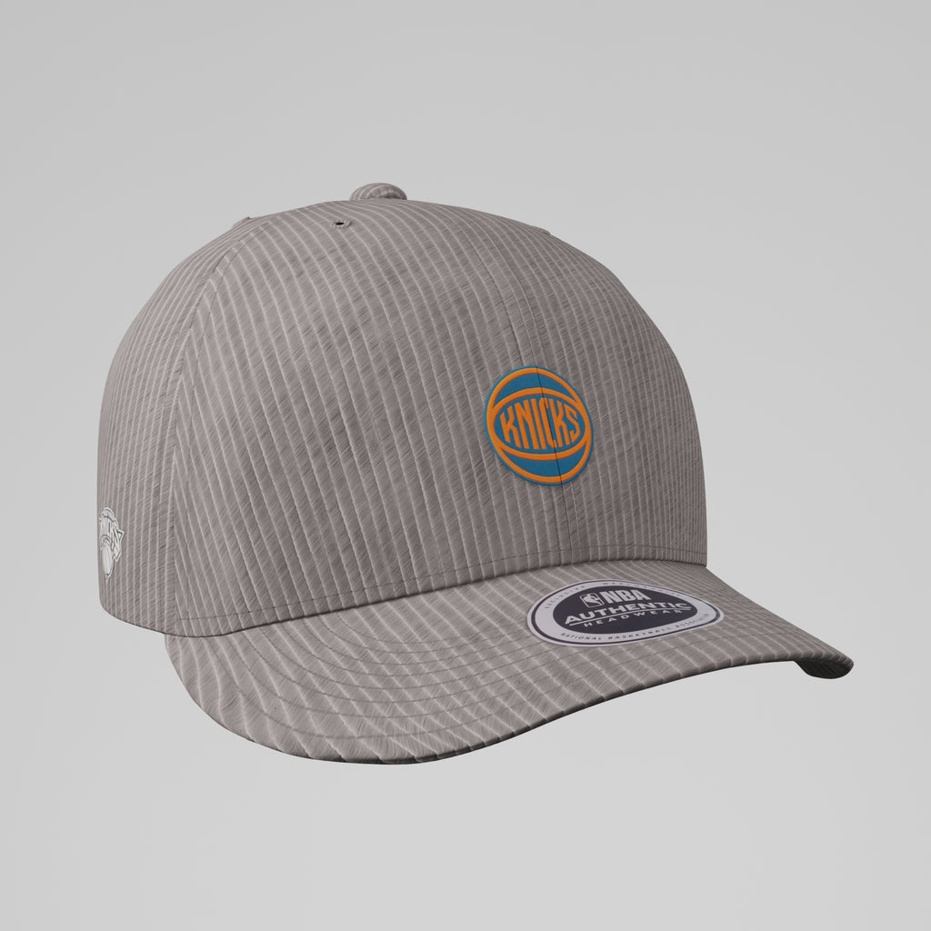 NBA Acid Washed Fabric Unstructured Cap - New York Knicks
