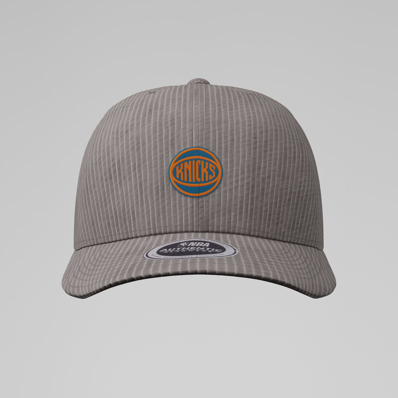 NBA Acid Washed Fabric Unstructured Cap - New York Knicks