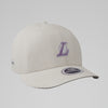 NBA Acid Washed Fabric Unstructured Cap - Los Angeles Lakers White