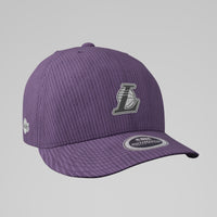 NBA Acid Washed Fabric Unstructured Cap - Los Angeles Lakers Purple