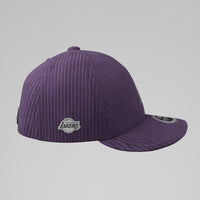 NBA Acid Washed Fabric Unstructured Cap - Los Angeles Lakers Purple