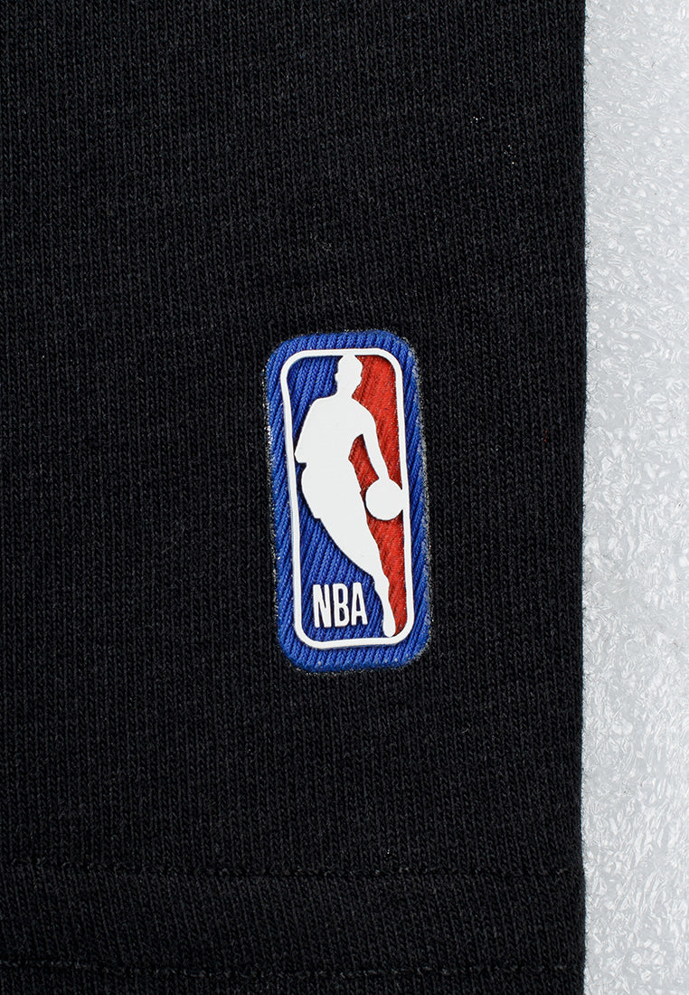 NBA Team Logo Print Boxy Fit Cropped Top - New York Knicks