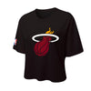 BASIC PRIMARY LOGO CROP TOP MIAMI HEAT
