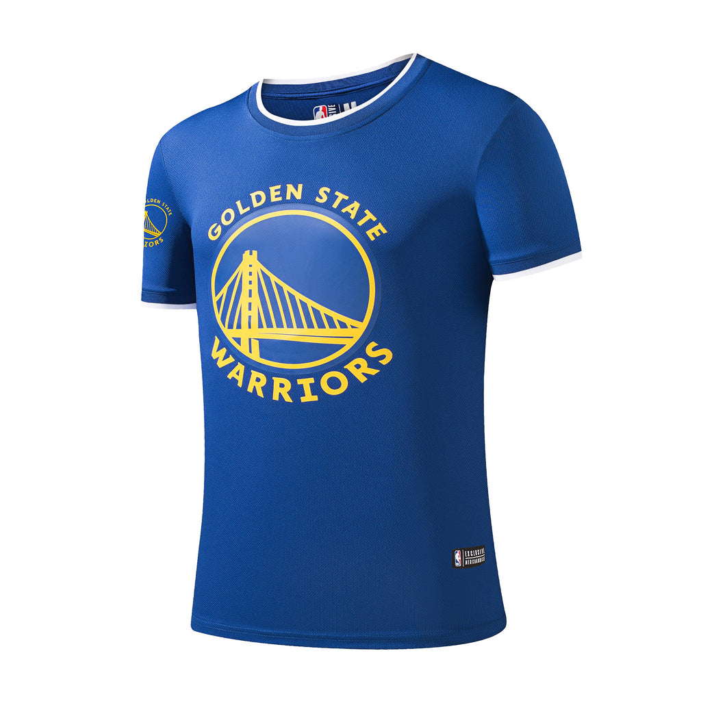 NBA PRIMARY TEAM LOGO BASIC JERSEY GOLDEN STATE WARRIORS MENS