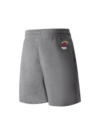 NBA Team Logo Print Regular Fit Shorts - Miami Heat