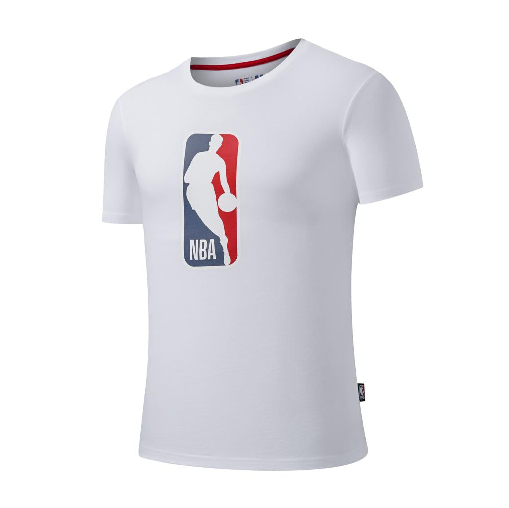 NBA BASICS PRIMARY LOGO T-SHIRT - WHITE