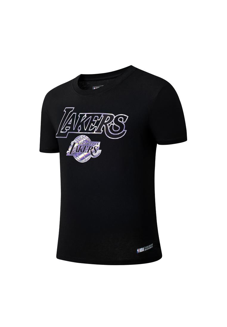 NBA Front Gradient Print Regular Fit T-shirt - Los Angeles Lakers