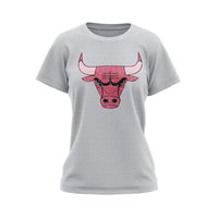 NBA DISTRESSED TEAM NAME T-SHIRT - GRAY