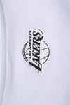 NBA Front Textured Print - Regular Fit Crop Tee - Los Angeles Lakers