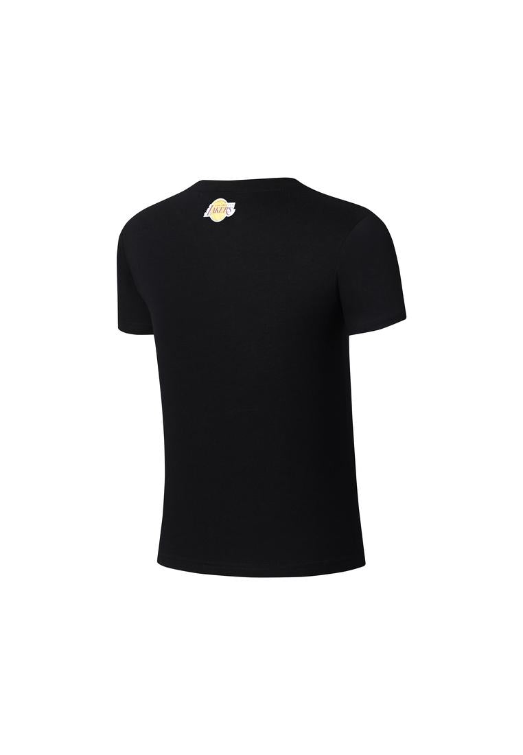 NBA Loose Fit Rubber Print Mens T-shirt - James Los Angeles Lakers