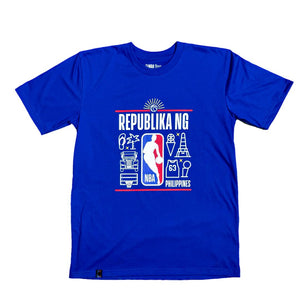 NBA Philippines Republika Tee - BLUE