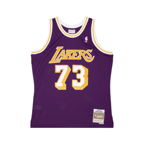 Mitchell & Ness Dennis Rodman Los Angeles Lakers 1998-99 Road