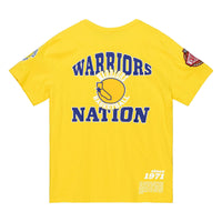 Team Origins S/S Top Golden State Warriors
