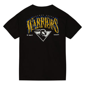 NBA SUGA GLITCH TEE WARRIORS