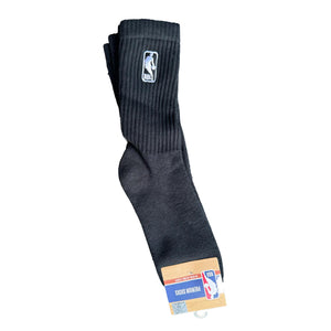 NBA Logoman Crew Socks - BLACK