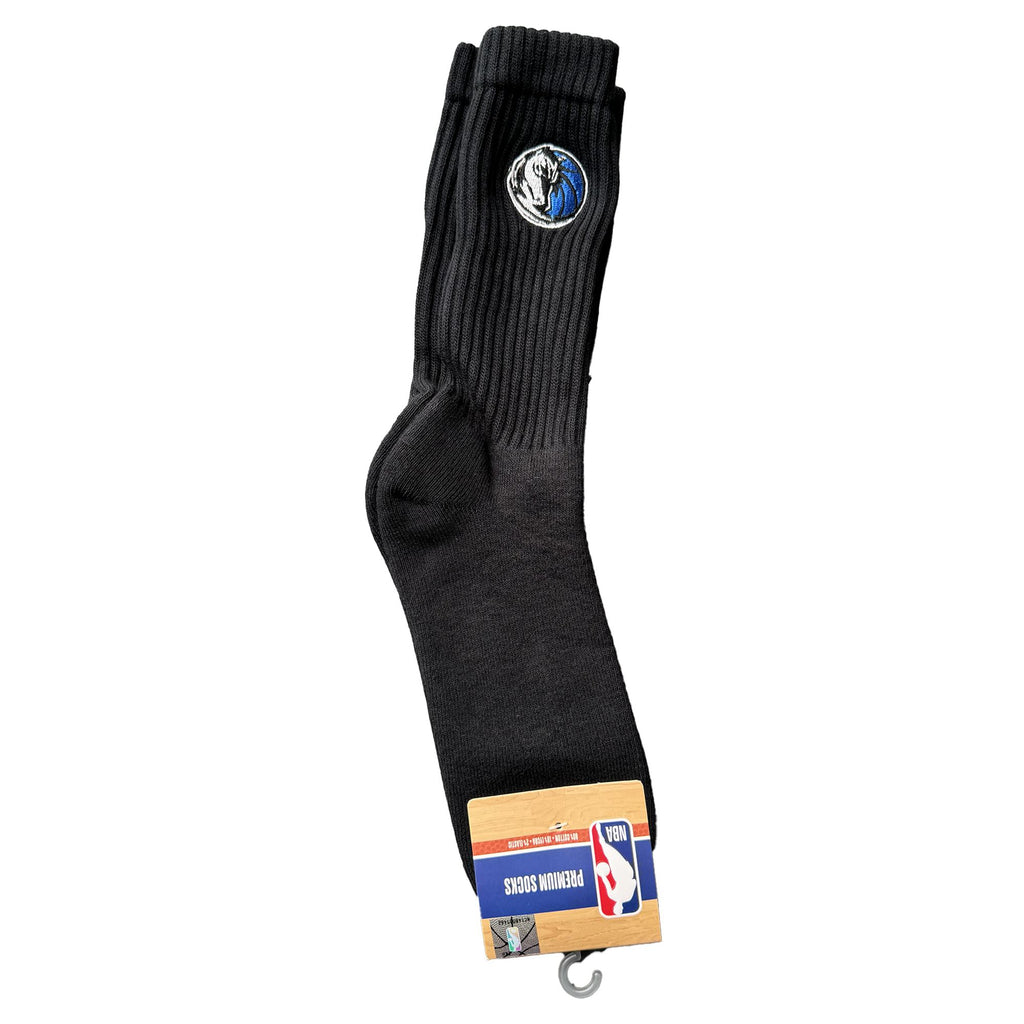 Dallas Mavericks Crew Socks - BLACK