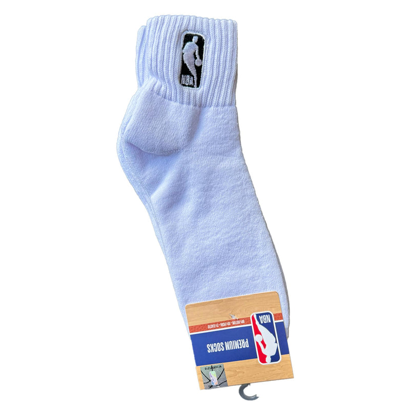NBA Logoman Quarter Socks - WHITE