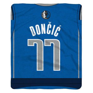 Dallas Mavericks Luka Doncic 60" x 80" Raschel Throw Blanket