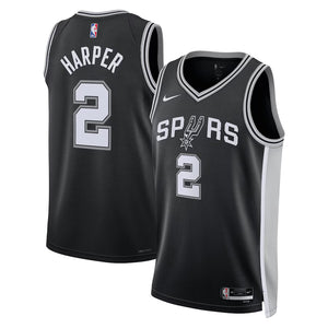 Nike Dylan Harper San Antonio Spurs Icon Edition Jersey