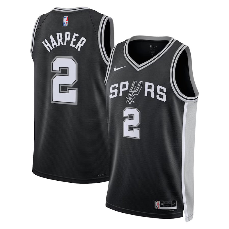 Nike Dylan Harper San Antonio Spurs Icon Edition Jersey