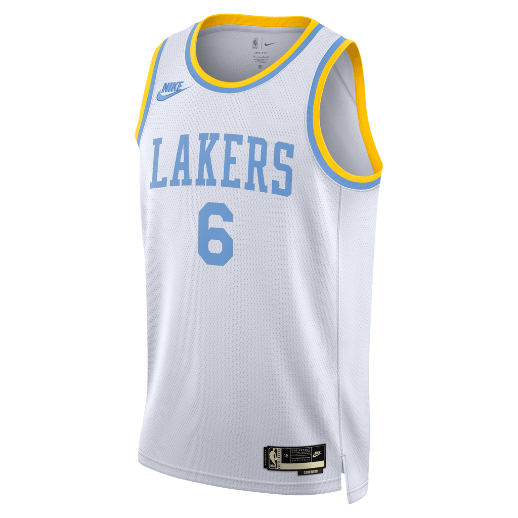 LeBron James Los Angeles Lakers Hardwood Classic 22/23 Nike NBA Swingman Jersey