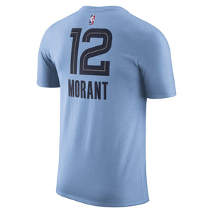 Ja Morant Memphis Grizzlies Statement Edition Men's Jordan Name and Number NBA T-Shirt