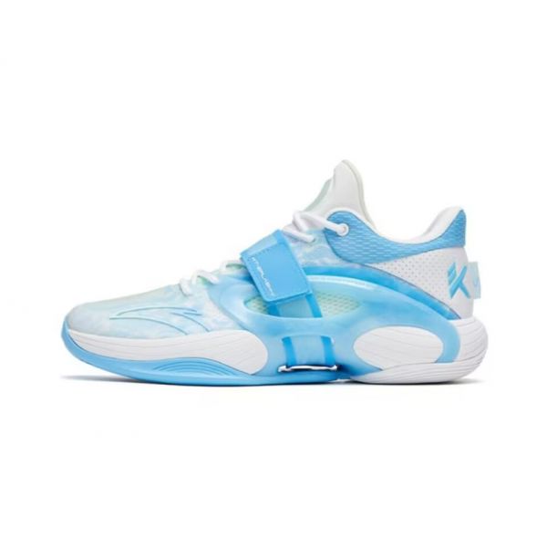 ANTA Men Klay Thompson Splash5 Basketball Shoes Spring Water Blue/Fresh Water Green/White