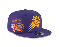 New Era Phoenix Suns Back Half 950 Snapback Cap