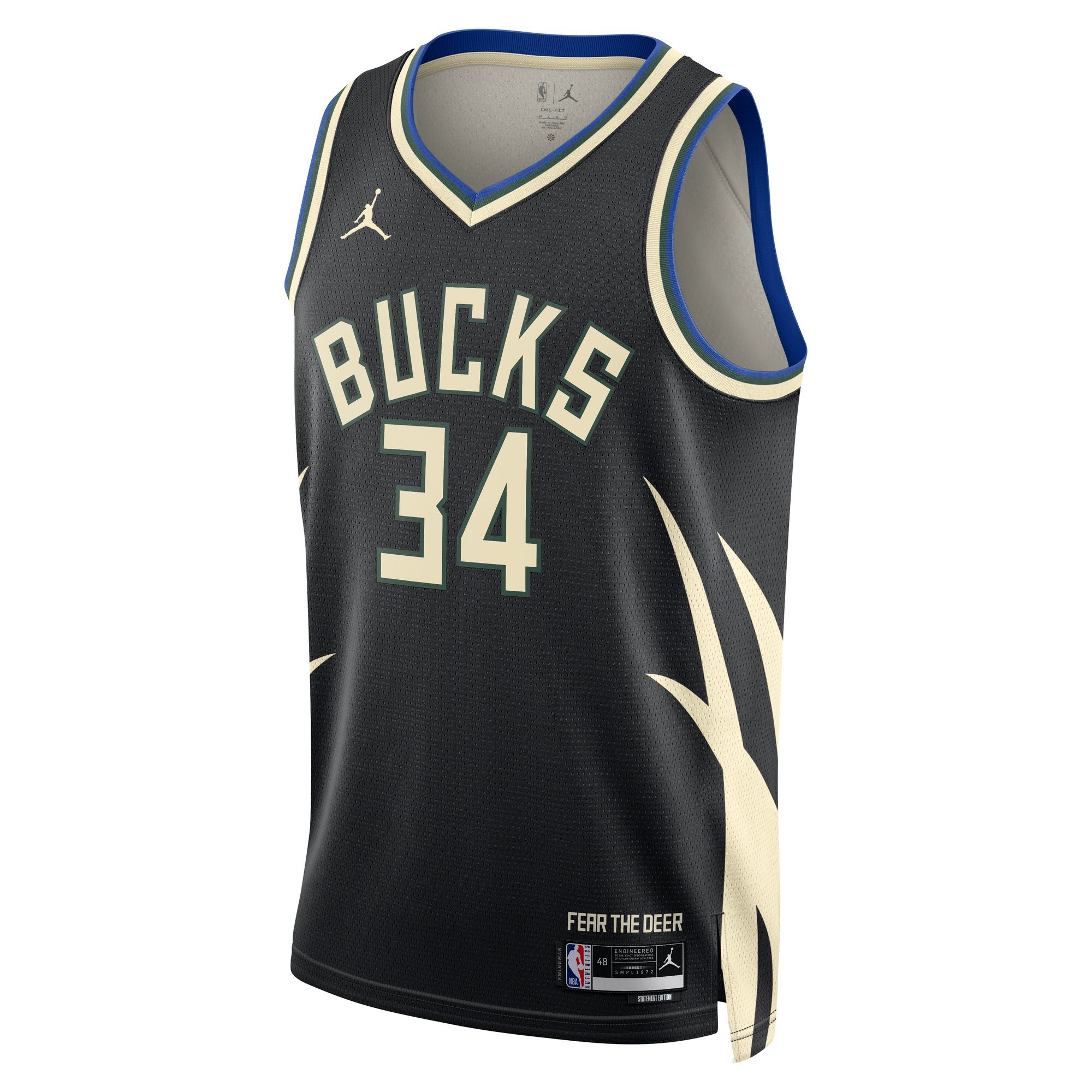 Giannis Antetokounmpo Milwaukee Bucks Statement Edition Jordan Dri