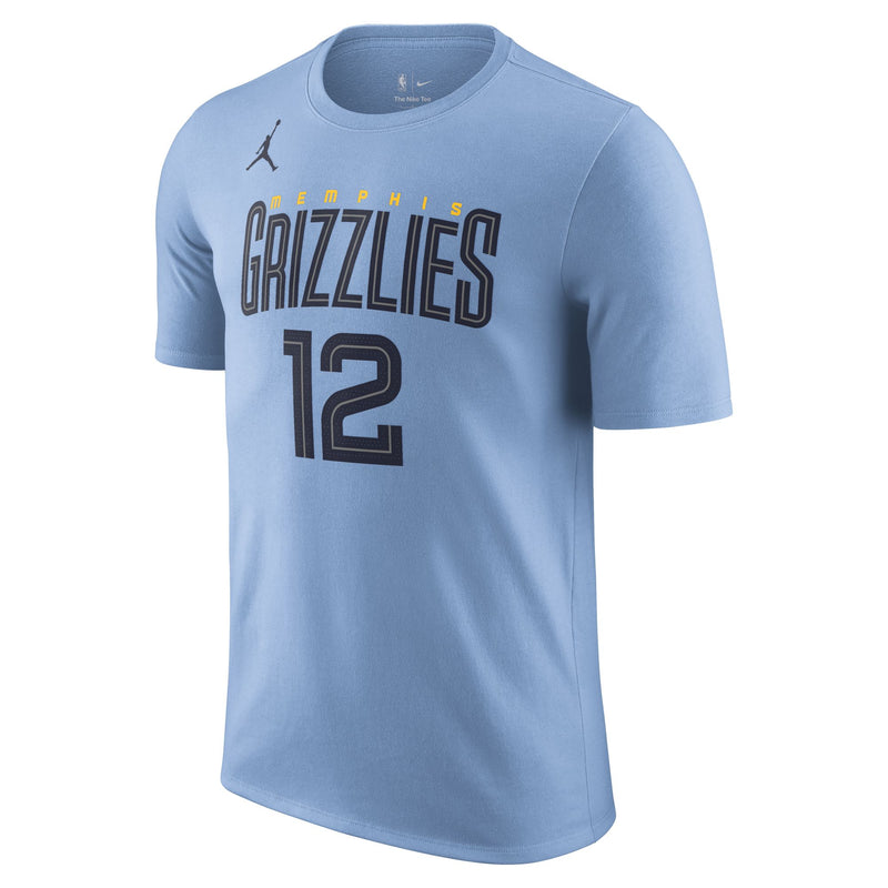Ja Morant Memphis Grizzlies Statement Edition Men's Jordan Name and Number NBA T-Shirt