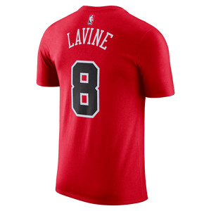 Zach LaVine Chicago Bulls Nike Icon Name and Number Tee