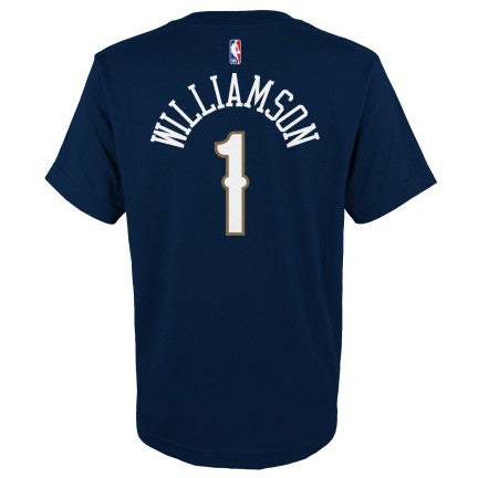 Zion Williamson New Orleans Pelicans Name and Number Tee Kids