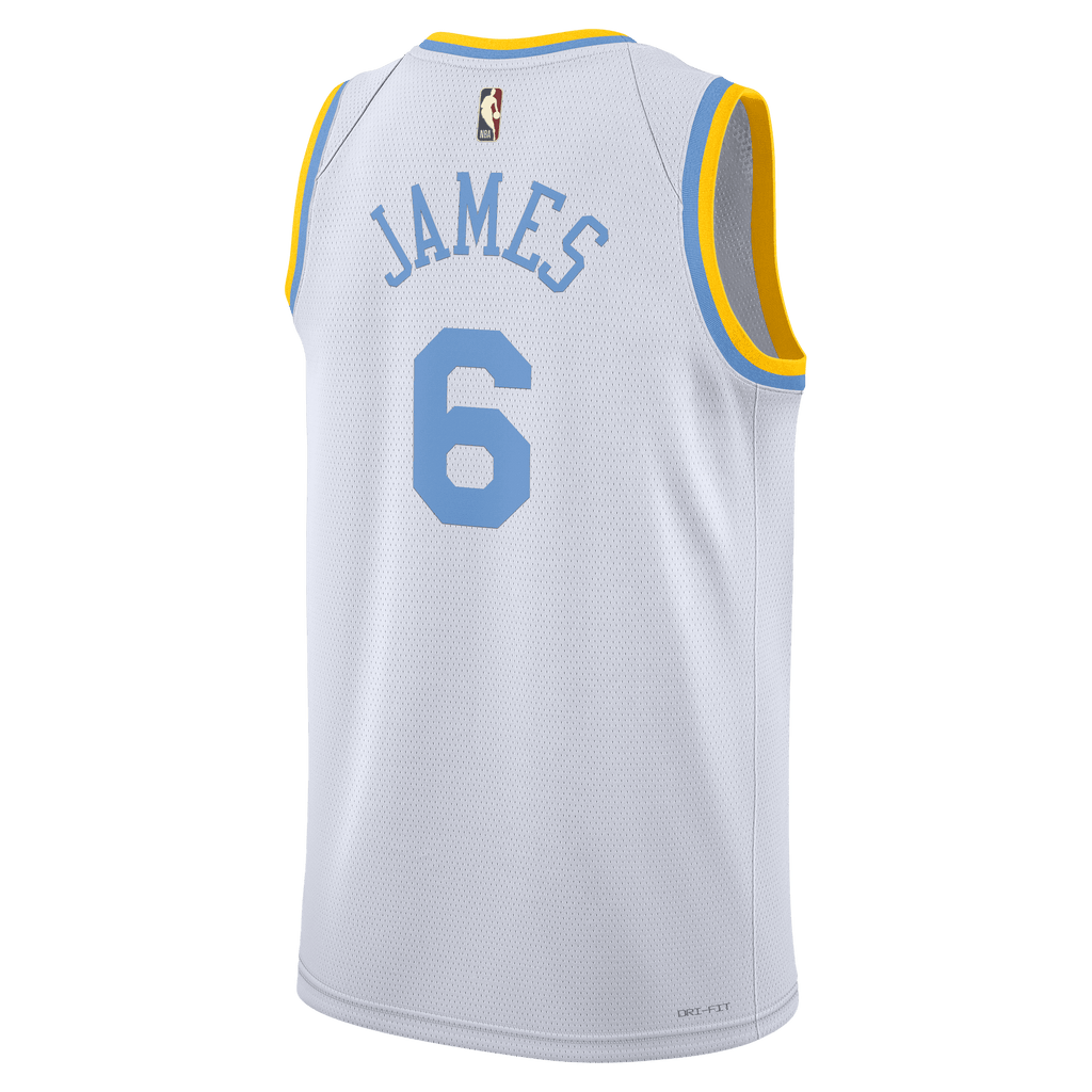 LeBron James Los Angeles Lakers Hardwood Classic 22/23 Nike NBA Swingman Jersey