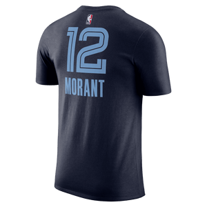 Ja Morant Memphis Grizzlies Nike Icon Name and Number Tee