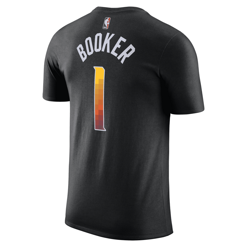 Devin Booker Phoenix Suns Statement Name and Number Tee