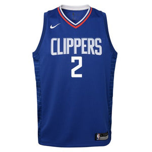 Grade School Big Boys Kawhi Leonard LA Clippers Nike Icon Edition Jersey