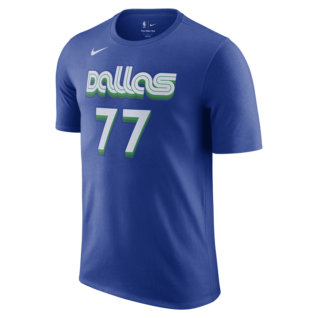 Luka Doncic Dallas Mavericks Nike City Edition 22/23 Name and Number Tee