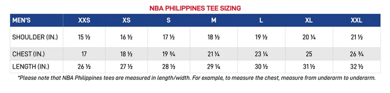 NBA Philippines PH Tee - Black