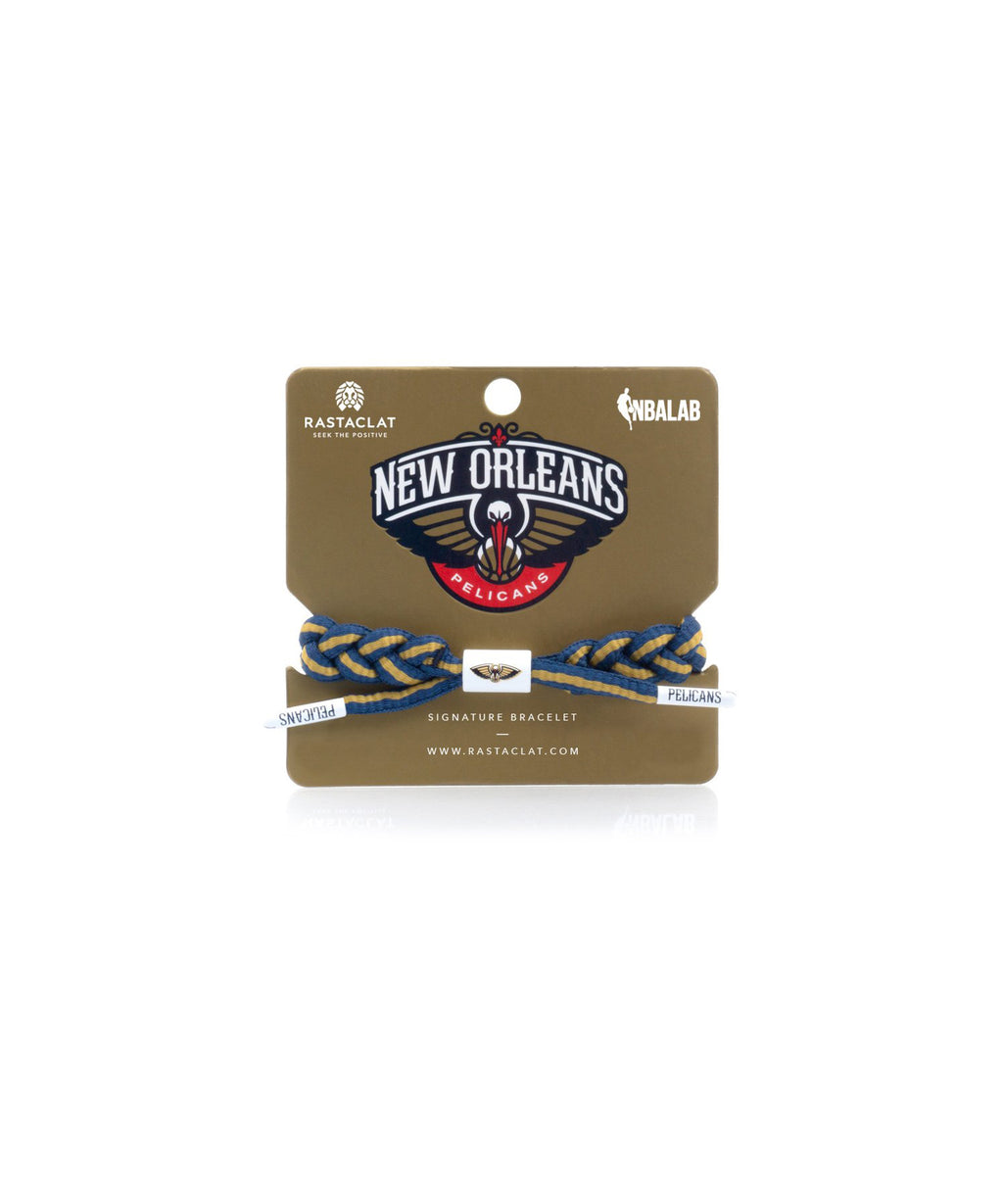 New Orleans Pelicans Rastaclat Braided Bracelet